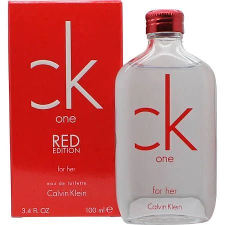 Calvin Klein CK One Red Edition Eau De Toilette 100ml Spray 3 Calvin Klein CK One Red Edition Eau De Toilette 100ml Spray