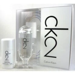 Calvin Klein CK2 Confezione Regalo 100 Ml EDT + 75 Ml Deodorante Stick