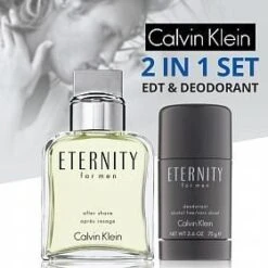 Calvin Klein Eternity Now For Men Confezione Regalo 100 Ml EDT + 75 G Deodorante Stick Uomo