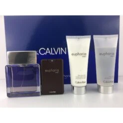 Calvin Klein Euphoria Confezione Regalo 100 Ml Edt+ 20 Ml Edt + 100 Ml Balsamo Dopobarba + 100 Ml Bagnodoccia Uomo