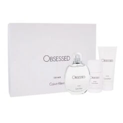 Calvin Klein Obsessed For Men Confezione Regalo 125 Ml Edt + 100 Ml Docciashampoo + 75 Ml Deodorante Stick Uomo